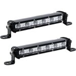 18cm 18w feux de recul led fin 12v, phare de travail led 12v, longue portee led projecteur led pour remorque, ...