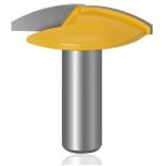 44. 2mm)8mm courb et horizontale fraise avec tige fraise  mouler en carbure - outils de coupe professionnels ...