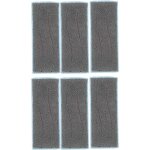 Alovez - lot de 6 vadrouilles serpillires lavables de rechange pour aspirateur robot laveur irobot braava ...