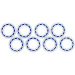 Lot de 8 roulements  billes adaptables pour roue de polaris 280 180 robot nettoyeur de piscine c60 c ...