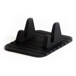 Ahlsen support tlphone voiture silicone avec tapis anti - drapant fixation sur tableau de bord compatible ...