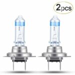 Alovez - ampoules xnon h7 12v 100w super brillantes, phares voiture moto, feux de croisement, nouvelle ...