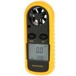 Anmomtre numrique de poche avec ecran lcd jauge de vitesse du vent avec thermomtre numrique mtre ...