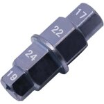 Alovez - axe de roue avant moto, cl� pour axe de roue, cl� pour axe de roue de moto, douille speciale ...