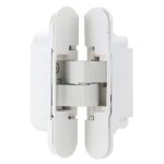 Alovez - blanc charnière invisible 180° - réglable en trois dimensions - parfaitement caché - matériau ... Alovez - blanc charnière invisible 180° - réglable en trois dimensions - parfaitement caché - matériau ...