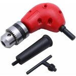 Embout de perceuse  angle droit de 0, 8  10 mm avec tige ronde  90 degrs accessoire d'angle mandrin ...