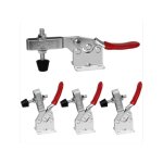 Gh - 201 - b - lot de 4 sauterelles  serrage vertical avec base horizontale - capacit 90 kg