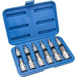 Jeu de cls  douille torx  six pans creux 12 pices, 6 pans creux 5, 6, 7, 8, 10, 12, 14, 16, 17, 18, ...