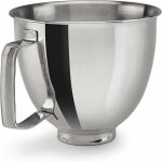 Kitchenaid bol mlangeur en acier inoxydable kaishanyi chef machine accessoires k5thsbp pour 5qt avec ...