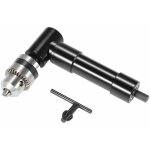 Alovez - mandrin de perceuse  angle droit noir [mandrin en fer] outil de poinonnage de mandrin de perceuse ...