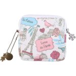 Sac de rangement pour serviettes hyginiques avec fermeture clair et support pour coussinets d'allaitement ...