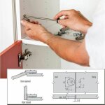 Alovez - soft fermer porte armoire charnières 8 pcs 110 degrés acier cuisine armoire armoire armoire ... Alovez - soft fermer porte armoire charnières 8 pcs 110 degrés acier cuisine armoire armoire armoire ...
