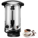 Alovze distributeur de boissons chaudes 8l 1500 w acier inoxydable marmite vin chaud robinet couvercle ...