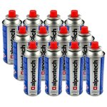 Alpentech - pack de 12 cartouches de gaz 250g butane camping butane