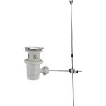 Altech - bonde pour lavabo - en plastic - a tirette - alterna a700 - 1 - chrom