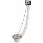 Altech - bonde plastique - evier grs - avec trop plein 1 cuve - diamtre 60 mm - a bouchon - nf 85260000034 ...