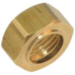 Altech - ecrou collet battu en laiton - 20 x 27 - pour tube 18 mm - sachet de 2 pices