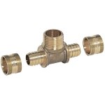 Altech - t - a glissement - tube per - diamtre 16 vers mle  visser 15 x 21