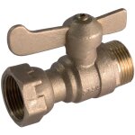 Vanne avant / apr�s compteur - m�le / femelle - 15 x 21 - 20 x 27 altech