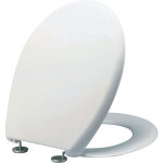 Alterna - abattant wc - uniform blanc - 46. 5 x 37 cm - 2 charnières inox 45525211 Alterna - abattant wc - uniform blanc - 46. 5 x 37 cm - 2 charnières inox 45525211