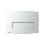 Alterna - plaque de commande deco - pour b�ti - support autoportant concerto 2 - chrom� k5231 - k - ews11 ...