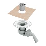 Alternative haustechnik - viega siphon de salle de bain advantix 557058 dn 40 / 50, plastique gris, avec ...