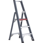 Altrex - escabeau � marches en aluminium, acc�s un c�t�, avec