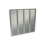 Nicoll - alu anodise grise grand mod�le sans moustiquaire carr�e 49x49