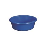 Aluminium et plastique - aluminium et plastiq cuvette ronde 2. 5l 25x8cm bleu rivcrd25b