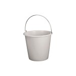 Aluminium et plastique - aluminium et plastiq - seau mnage 5l blanc