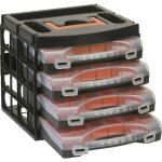 Set de coffrets de rangement � s�parations variables alutec 56100 (l x l x h) 322 x 279 x 297 mm