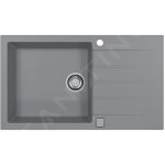 Alveus - cadit - �vier en granit 86x50 cm, avec commande de vidage, concrete 1132030