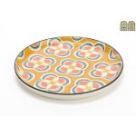 Amadeus - assiette dessert imany jaune 21 cm - 5 dont 1 offerte (lot de 6)