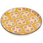 Amadeus - assiette plate imany jaune 26 cm - 5 dont 1 offerte (lot de 6)