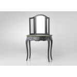 Amadeus - coiffeuse gris anthracite 1 tiroir murano