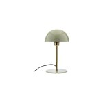 Amadeus - lampe de table 20x20x36 cm en mtal vert amande et dor