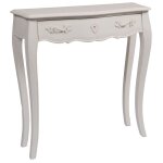 Petite console blanc cass� murano 80x25 - amadeus