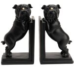 Serre livre bulldog noir