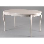 Hellin - table à manger 150 cm en bois blanc - charmy Hellin - table à manger 150 cm en bois blanc - charmy