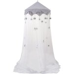 Moustiquaire 2, 5x13, 5m toile baldaquin ciel de lit bb mosquito net