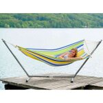 Amazonas - hamac en coton et polyester avec sac de rangement tonga