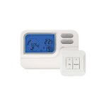 Ambiance - thermostat hebdomadaire programmable radio, sans fil, chauffage et climatisation