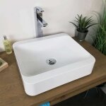 Ambra - vasque � poser - hana� - vasque - 44x39x10cm