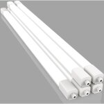 Amdelne led neon 150 cm led 45 w 4500 lm, blanc chaud 4000 k, tube néon, ip65 blanc - 5pcs Amdelne led neon 150 cm led 45 w 4500 lm, blanc chaud 4000 k, tube néon, ip65 blanc - 5pcs