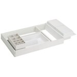 Aménagement de tiroir onda - pour tiroir de profondeur : 270 mm - largeur mini : 412 mm - largeur maxi ... Aménagement de tiroir onda - pour tiroir de profondeur : 270 mm - largeur mini : 412 mm - largeur maxi ...