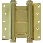 Amig charni�re va - et - vient double action 3037 75 x 126 mm acier laitonn� verni