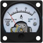 Ampremtre analogique cc, ampremtre cc de type pointeur, ampremtre analogique trs sensible, compteur ...