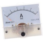 Amp�rem�tre analogique dc 0 - 10a cadre rectangulaire 85c1