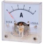 Ampremtre analogique dc 0 - 5 a 91c4 pour la charge de la batterie, test automatique des circuits