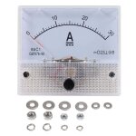Ampremtre de surface analogique cc 85c1 - a 30 a pour la charge de la batterie, test automatique des ...